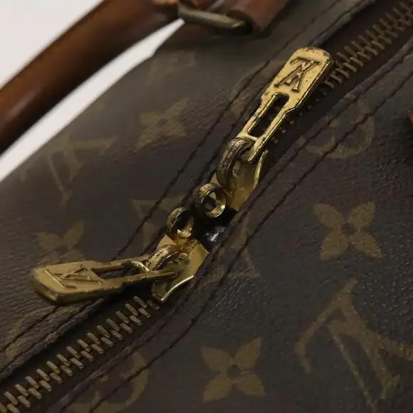 LOUIS VUITTON Monogram Keepall 55 Boston Bag M41424